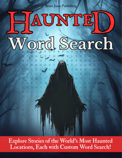 Cover picture for Haunted word Search