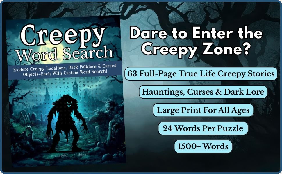 creepy word search cover