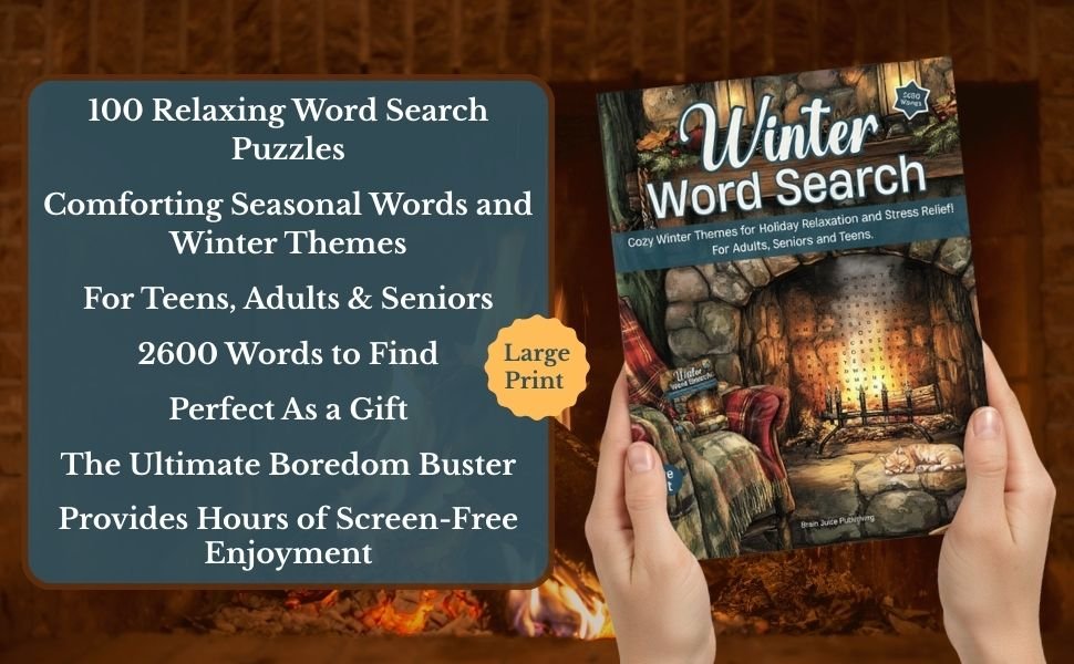 winter word search benefits